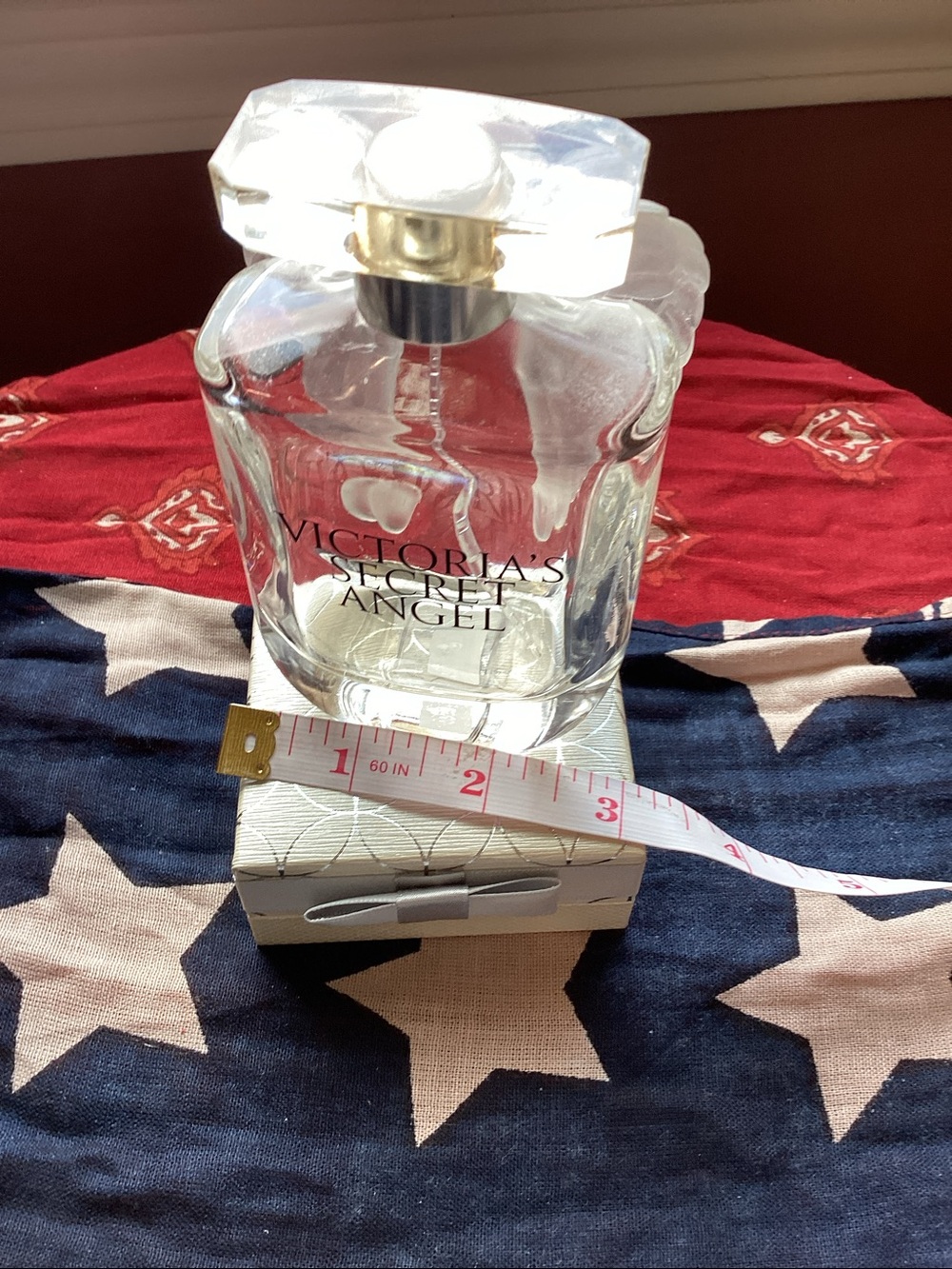 Victoria's Secret Angel Perfume - Clear Bottle with Gold Accent Empty Bottle - Picture 5 of 6